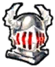 Gladiator's Metal Antler Helmet
