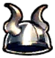 Refined Bull Horn Helmet