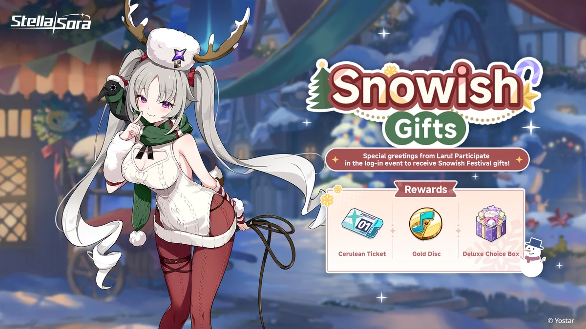 Snowish Gifts Login Event
