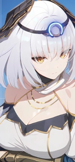 Athena - SSR Buffer character from Zone Nova gacha game