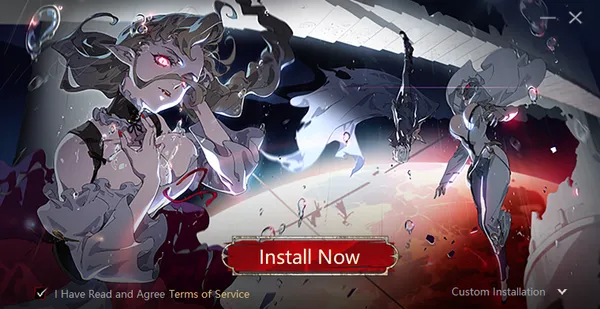 Step 6: Silver and Blood launcher installation dialog showing Install Now button