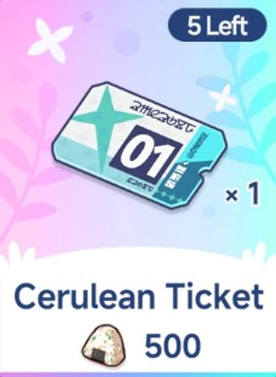 Cerulean Ticket