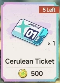 Cerulean Ticket