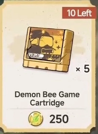 Demon Bee Game Cartridge