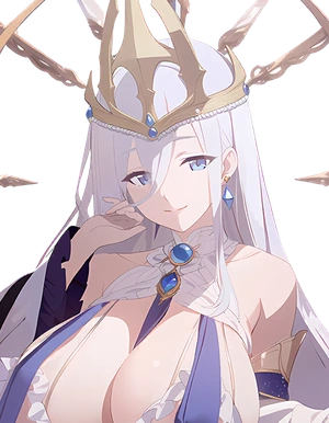 Gaia - SSR Healer character from Zone Nova gacha game