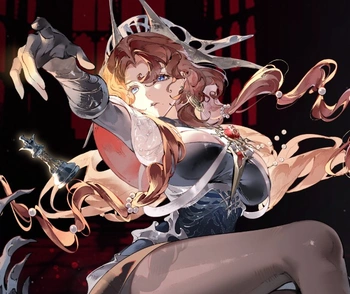 Genevieve - SSR Sorcerer character from Silver and Blood gacha game