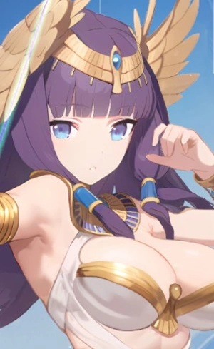 Horus - SSR Debuffer character from Zone Nova gacha game