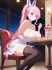 In the Cafe, Sneaking a Bite