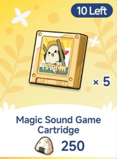 Magic Sound Game Cartridge