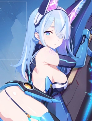 Nina - SSR Warrior character from Zone Nova gacha game