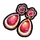 Ruby Earring