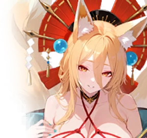 Tamamo-no-Mae - SSR Buffer character from Zone Nova gacha game