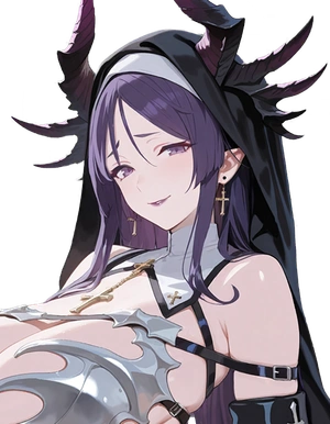 Wrath-Samael - SSR Guardian character from Zone Nova gacha game