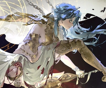 Agnes - SSR Warrior character from Silver and Blood gacha game