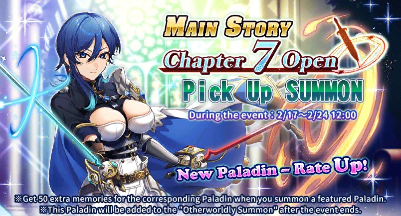 New Paladin - Rate Up!