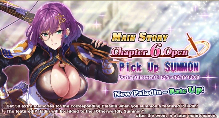 Main Story Chapter 6 Open Pick Up Summon