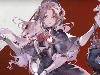 Bella - SSR Defender character from Silver and Blood gacha game