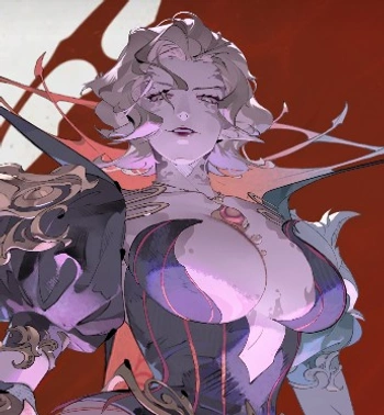 Limine - SSR Sorcerer character from Silver and Blood gacha game