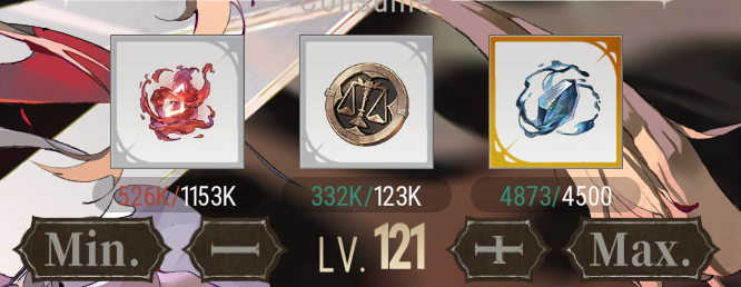 Level 120 Lamia Divine Blood Cost