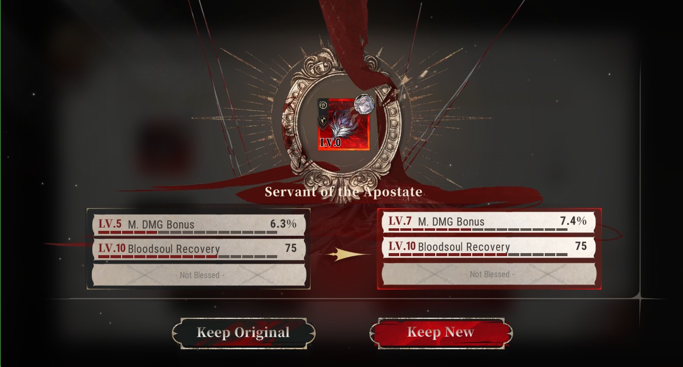 Refinement interface